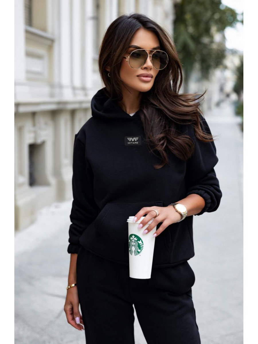 Chándal de mujer negro LEISURE VIBE D31 MITARE