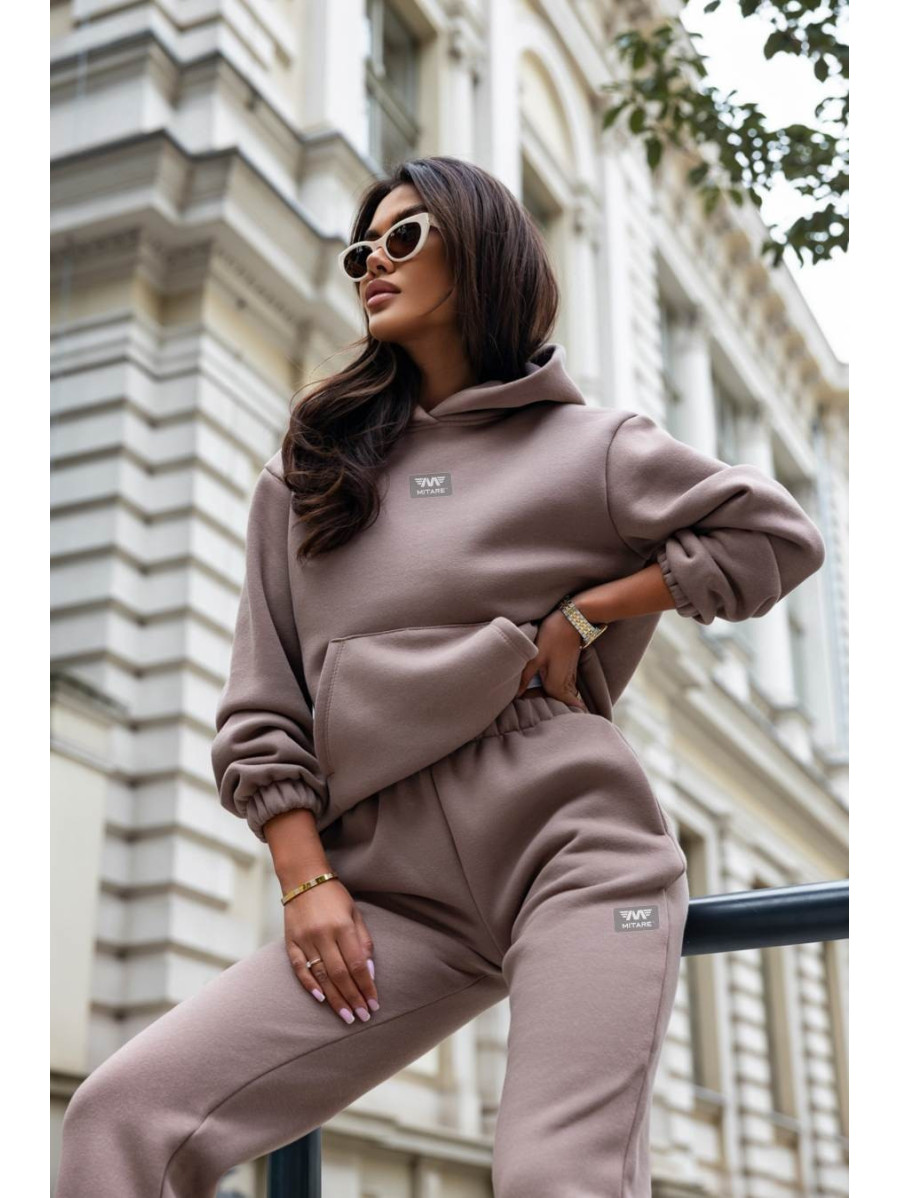 Chándal de mujer moca LEISURE VIBE D31 MITARE