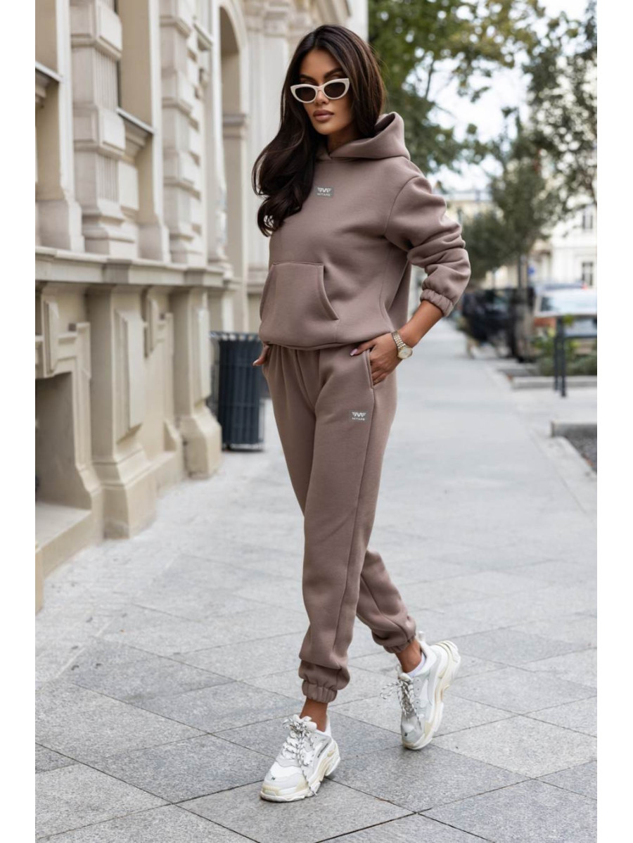 Chándal de mujer moca LEISURE VIBE D31 MITARE