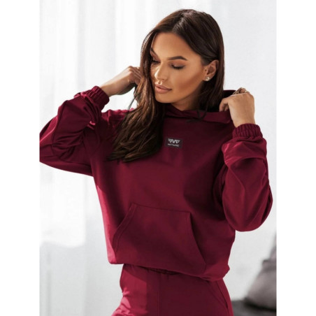 Chándal burdeos URBAN EASE D8 MITARE