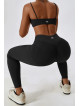 Pantalón push up moldeador negro ZAPPY FLEXI K131 MITARE