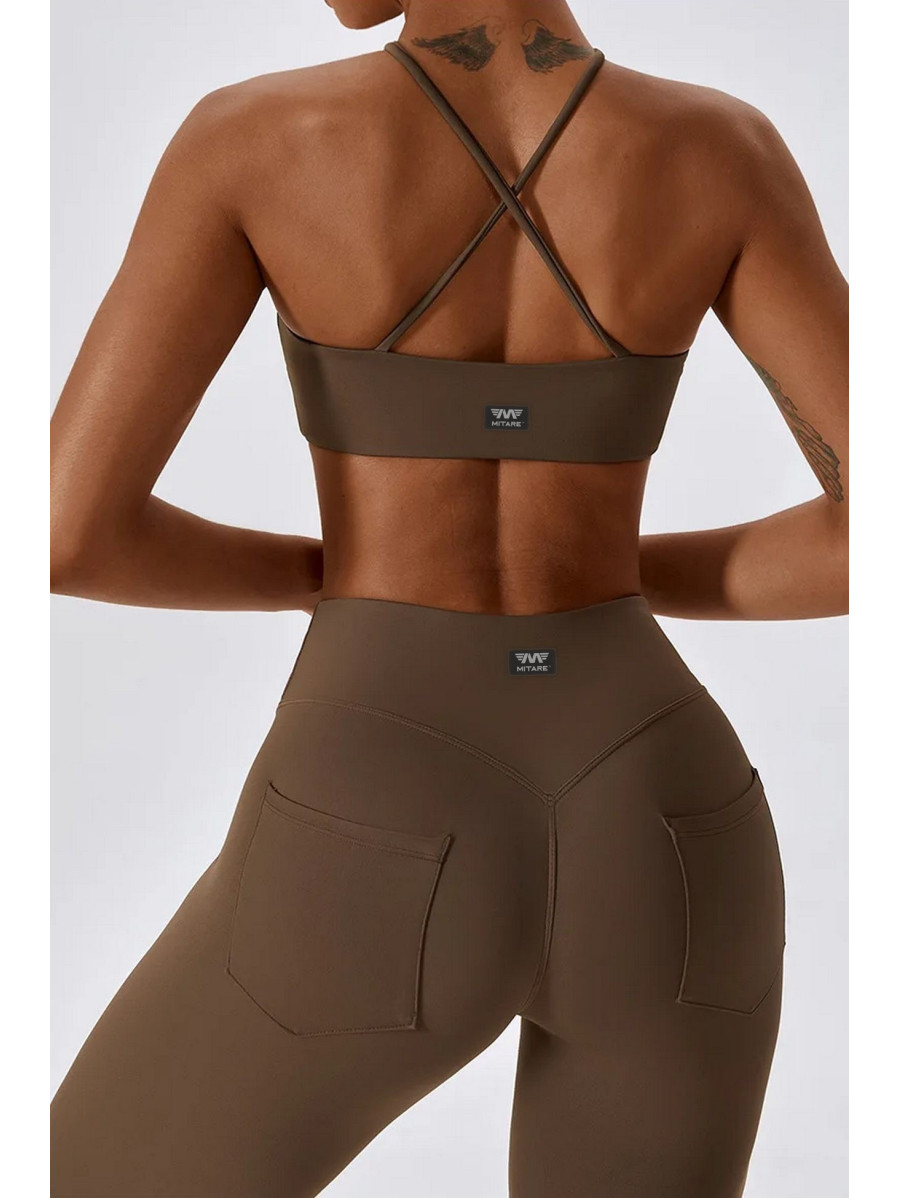 Pantalón push up moldeador marrón ZAPPY FLEXI K131 MITARE