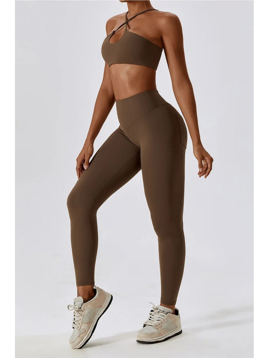 Pantalón push up moldeador marrón ZAPPY FLEXI K131 MITARE