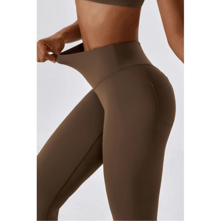 Pantalón push up moldeador marrón ZAPPY FLEXI K131 MITARE