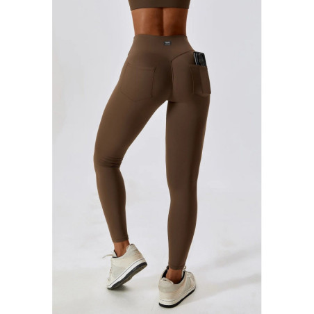 Pantalón push up moldeador marrón ZAPPY FLEXI K131 MITARE
