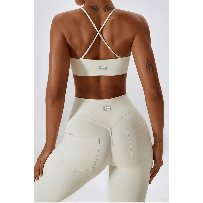 Pantalón push up moldeador crema ZAPPY FLEXI K131 MITARE