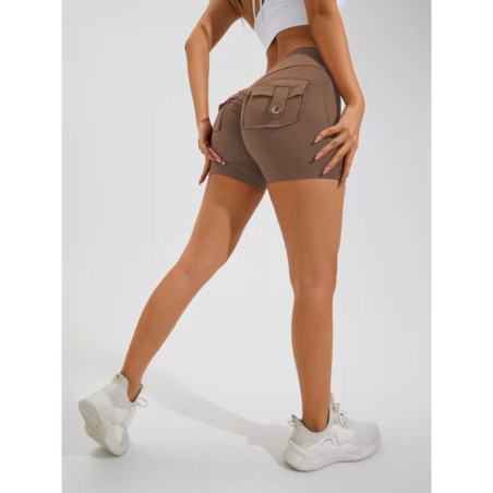 Short push up moldeador de mujer marrón ZAPPY TRENDY K133 MITARE