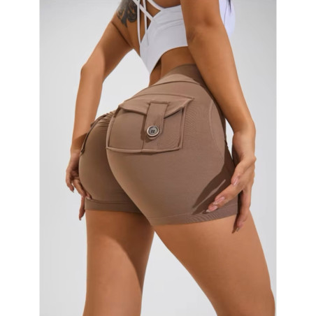 Short push up moldeador de mujer marrón ZAPPY TRENDY K133 MITARE