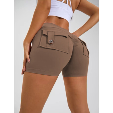 Short push up moldeador de mujer marrón ZAPPY TRENDY K133 MITARE