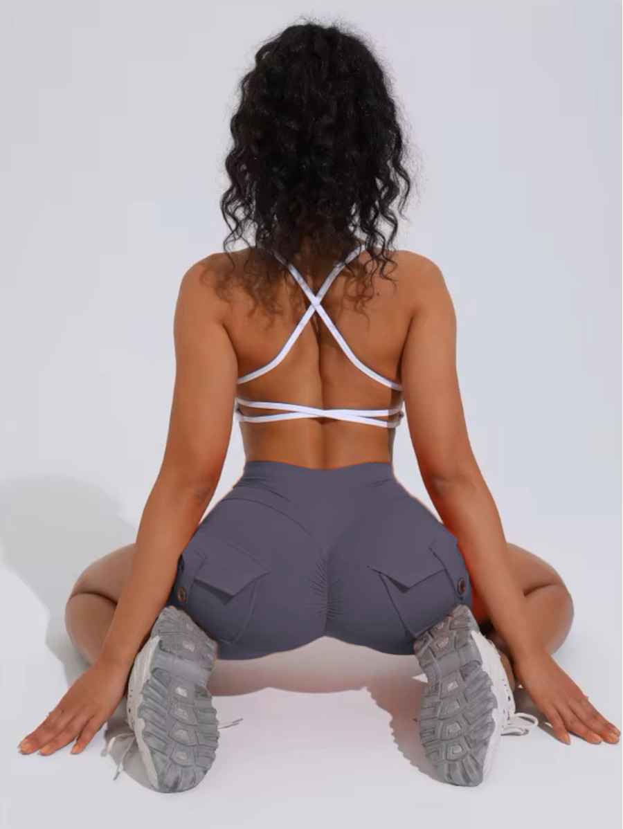 Short push up moldeador de mujer gris ZAPPY TRENDY K133 MITARE