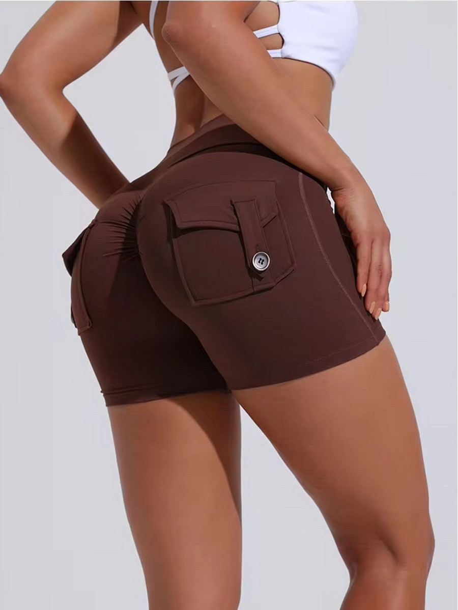 Short push up moldeador de mujer chocolate ZAPPY TRENDY K133 MITARE