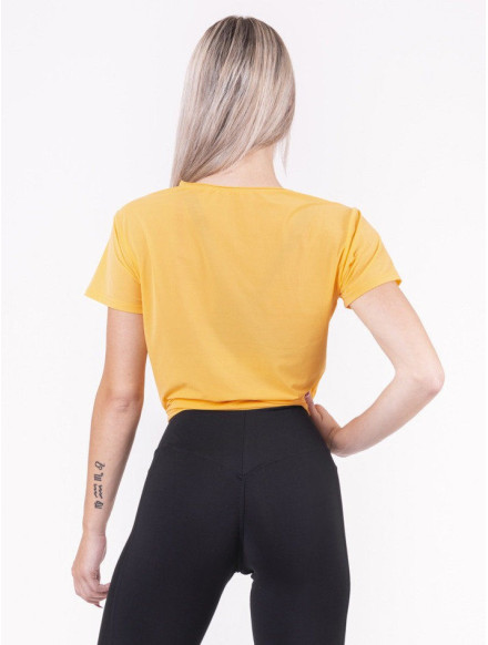Camiseta atada Letters N680 NARANJA NEBBIA 2