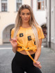 Camiseta atada Letters N680 NARANJA NEBBIA