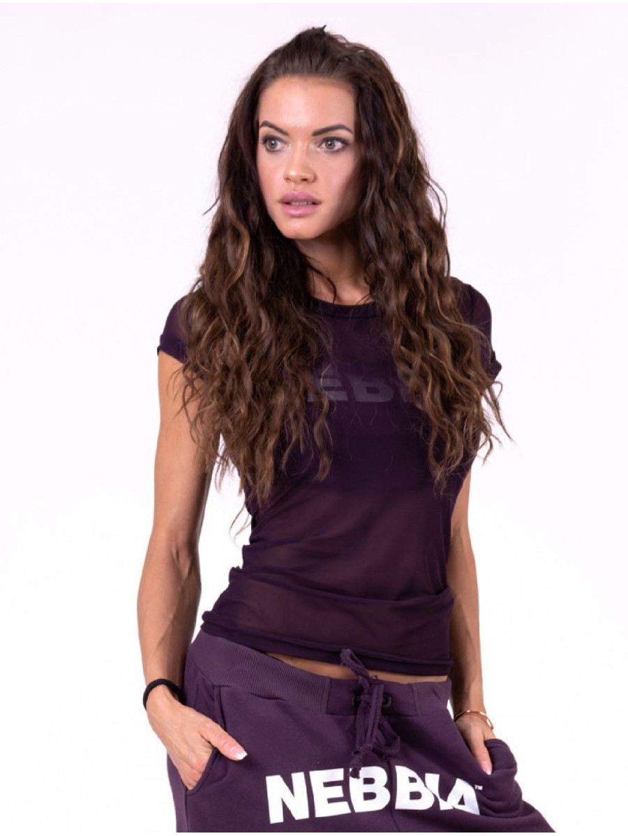 Camiseta Flash-Mesh N665 GRANATE NEBBIA