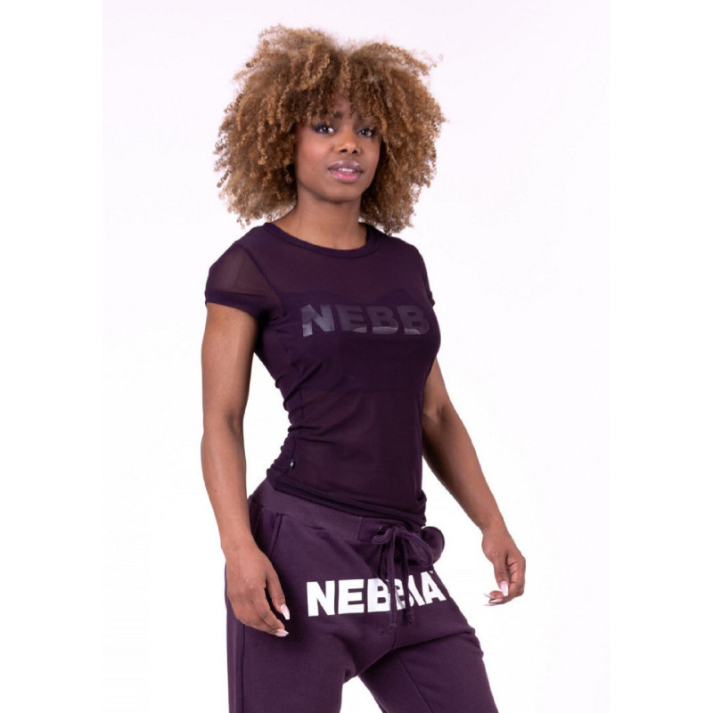 Camiseta Flash-Mesh N665 GRANATE NEBBIA
