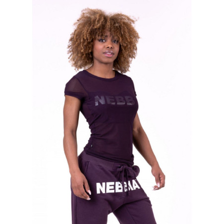 Camiseta Flash-Mesh N665 GRANATE NEBBIA