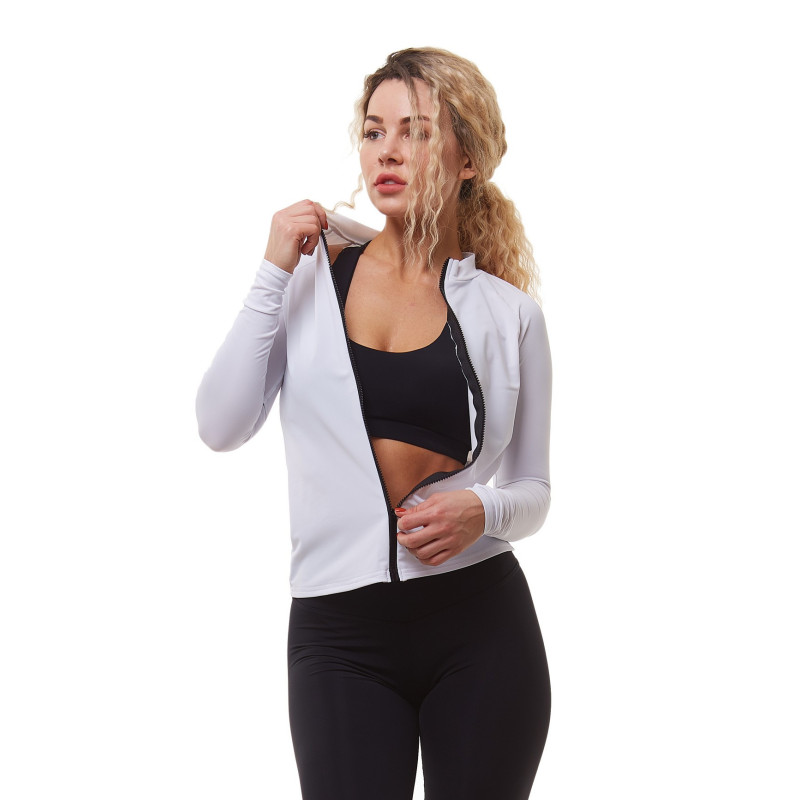 Sudadera FIT K046 blanco MITARE