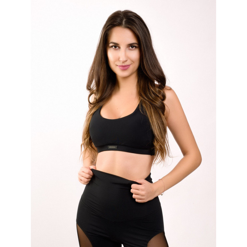 Sujetador deportivo BASIC K027 negro MITARE