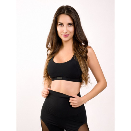 Sujetador deportivo BASIC K027 negro MITARE