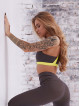 Sujetador deportivo CUTE K075 amarillo MITARE