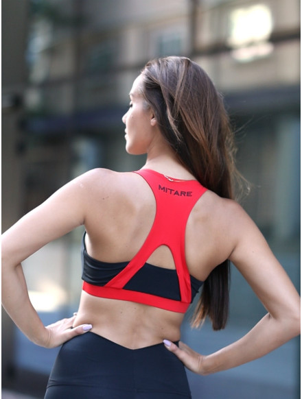 Sujetador deportivo CUTE K075 rojo MITARE 2