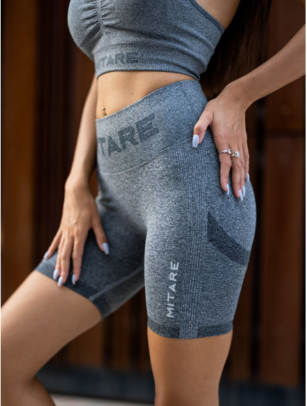 Shorts sin costuras PUSH UP MAX K077 gris oscuro MITARE 2
