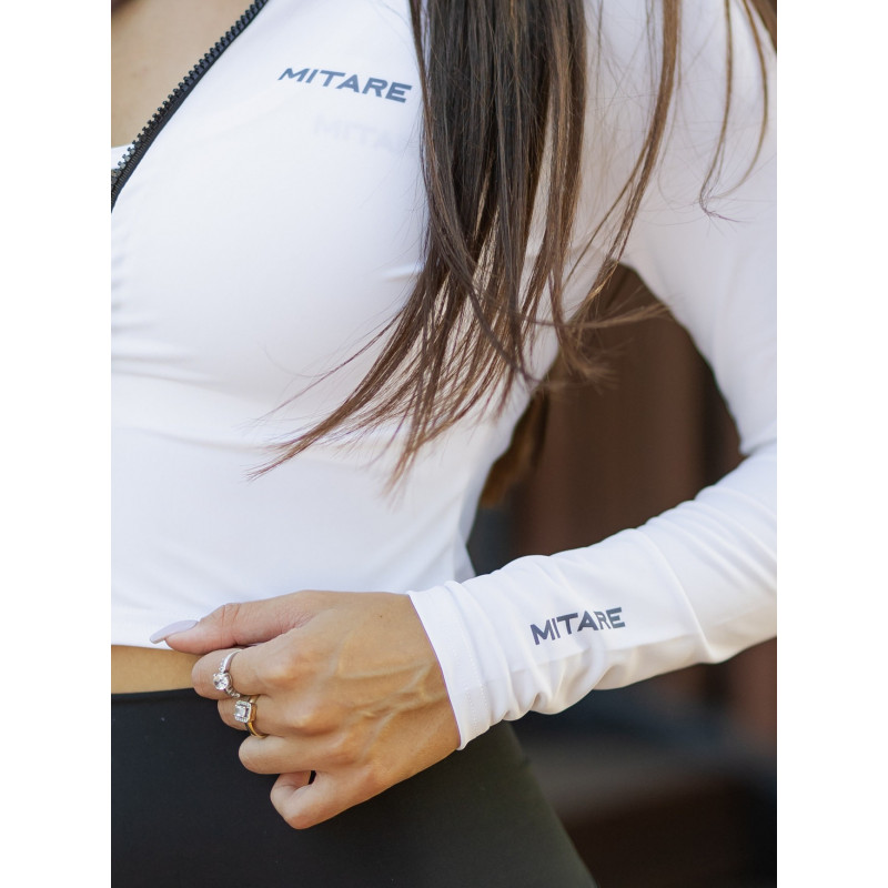 Sudadera corta SIMPLY K045 blanco MITARE