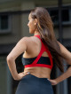 Sujetador deportivo CUTE K075 rojo MITARE