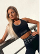Sujetador sin costuras SLIM PUSH UP K079 negro MITARE