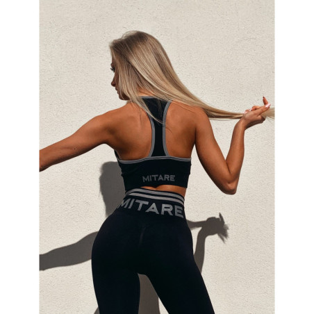 Sujetador sin costuras SLIM PUSH UP K079 negro MITARE