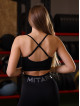 Sujetador deportivo SENSUAL K021 negro MITARE