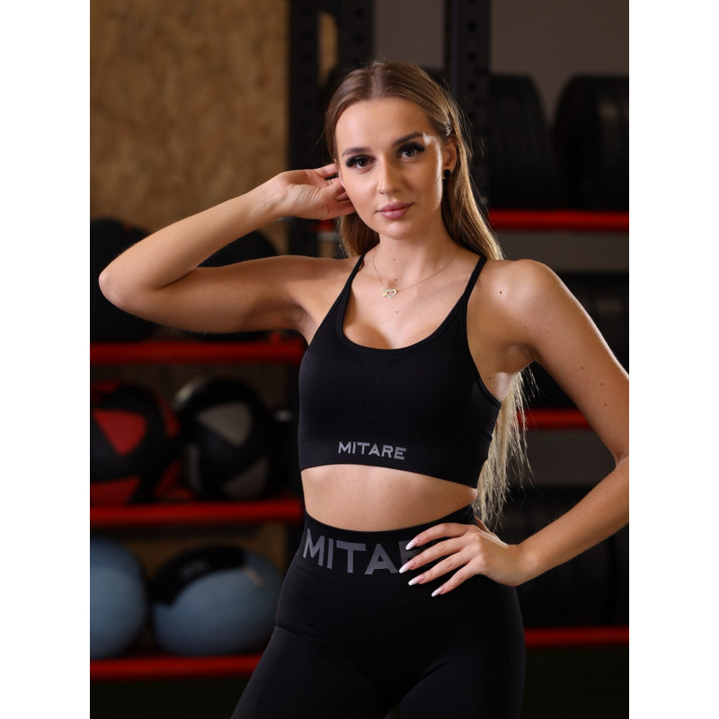 Sujetador deportivo SENSUAL K021 negro MITARE