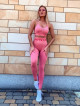 Leggings sin costuras PUSH UP MAX K001 rosa MITARE