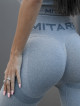 Leggings sin costuras PUSH UP MAX K001 azul MITARE