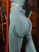 Leggings sin costuras PUSH UP MAX K001 verde MITARE