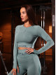 Leggings sin costuras PUSH UP MAX K001 verde MITARE
