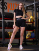 Shorts sin costuras ENERGY K015 negro MITARE