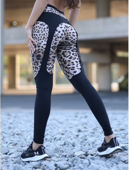 Mallas GARTERS K035 leopardo MITARE