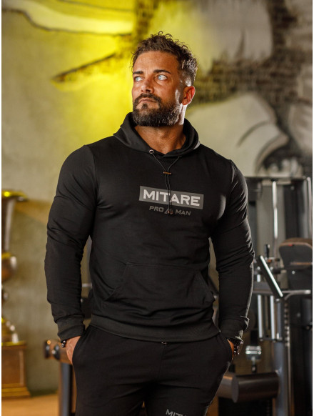 Sudadera con capucha K103 negro MITARE PRO MAN