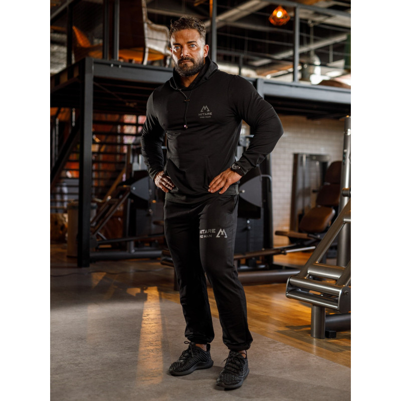Sudadera con capucha K088 negro MITARE PRO MAN