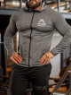 Sudadera con capucha K085 gris MITARE PRO MAN