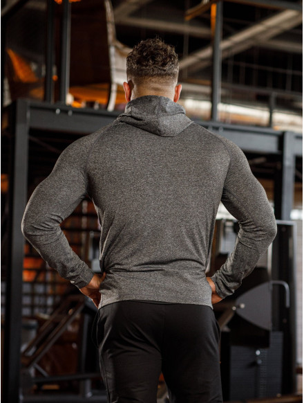 Sudadera con capucha K085 gris MITARE PRO MAN 2