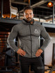 Sudadera con capucha K085 gris MITARE PRO MAN