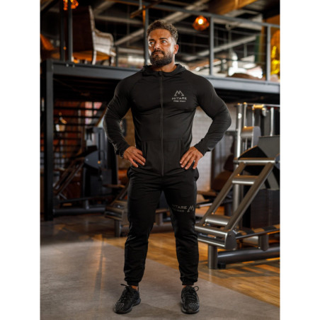 Sudadera con capucha K085 negro MITARE PRO MAN