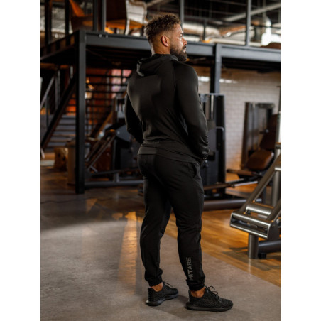 Sudadera con capucha K085 negro MITARE PRO MAN
