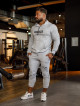 Sudadera con capucha K103 gris claro MITARE PRO MAN