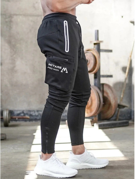 Pantalones de chándal K102 negro MITARE PRO MAN