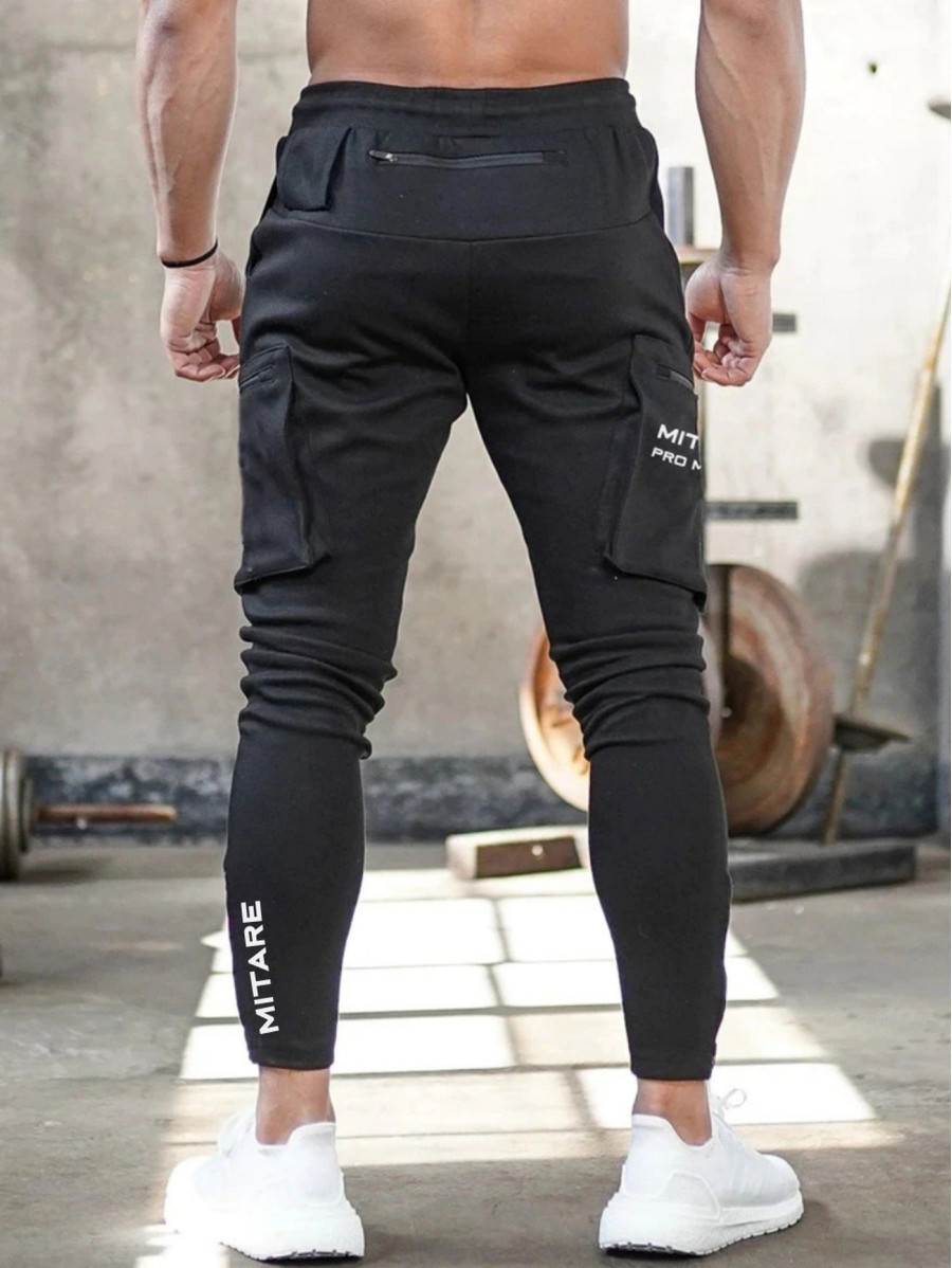 Pantalones de chándal K102 negro MITARE PRO MAN