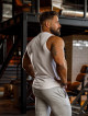 Camiseta de tirantes K092 blanco MITARE PRO MAN