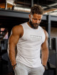 Camiseta de tirantes K092 blanco MITARE PRO MAN